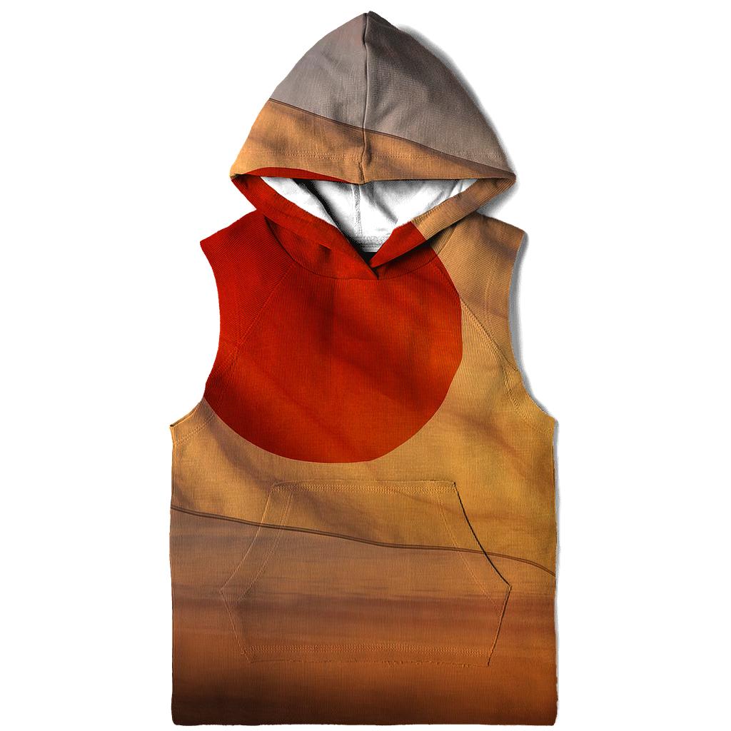 Radiant Japan Dawn Fabric Horizon zip-up hoodies