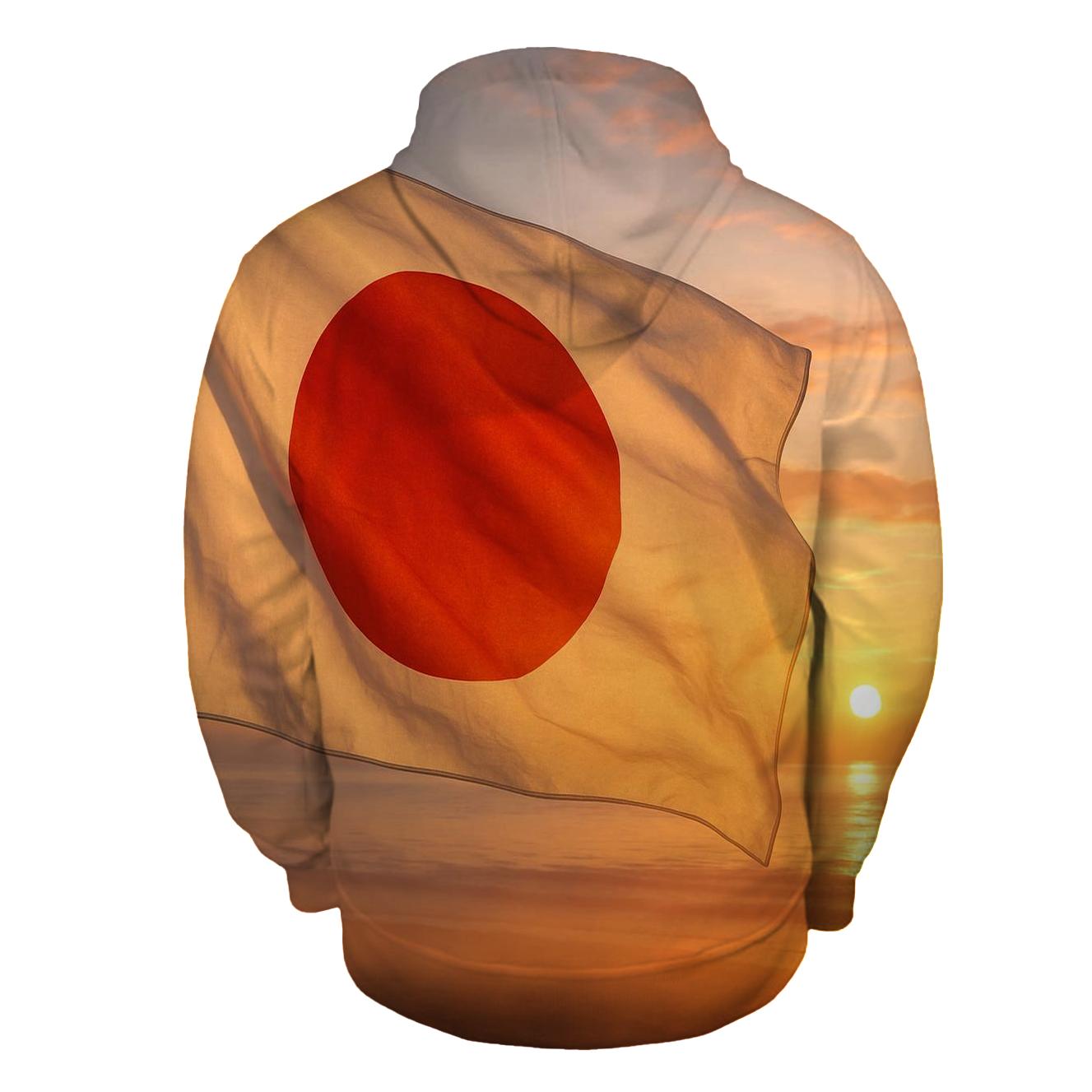Radiant Japan Dawn Fabric Horizon custom hoodies
