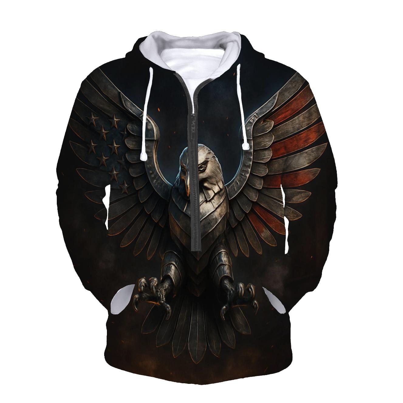 Steel Eagle Flag Foundry hoodies fashion