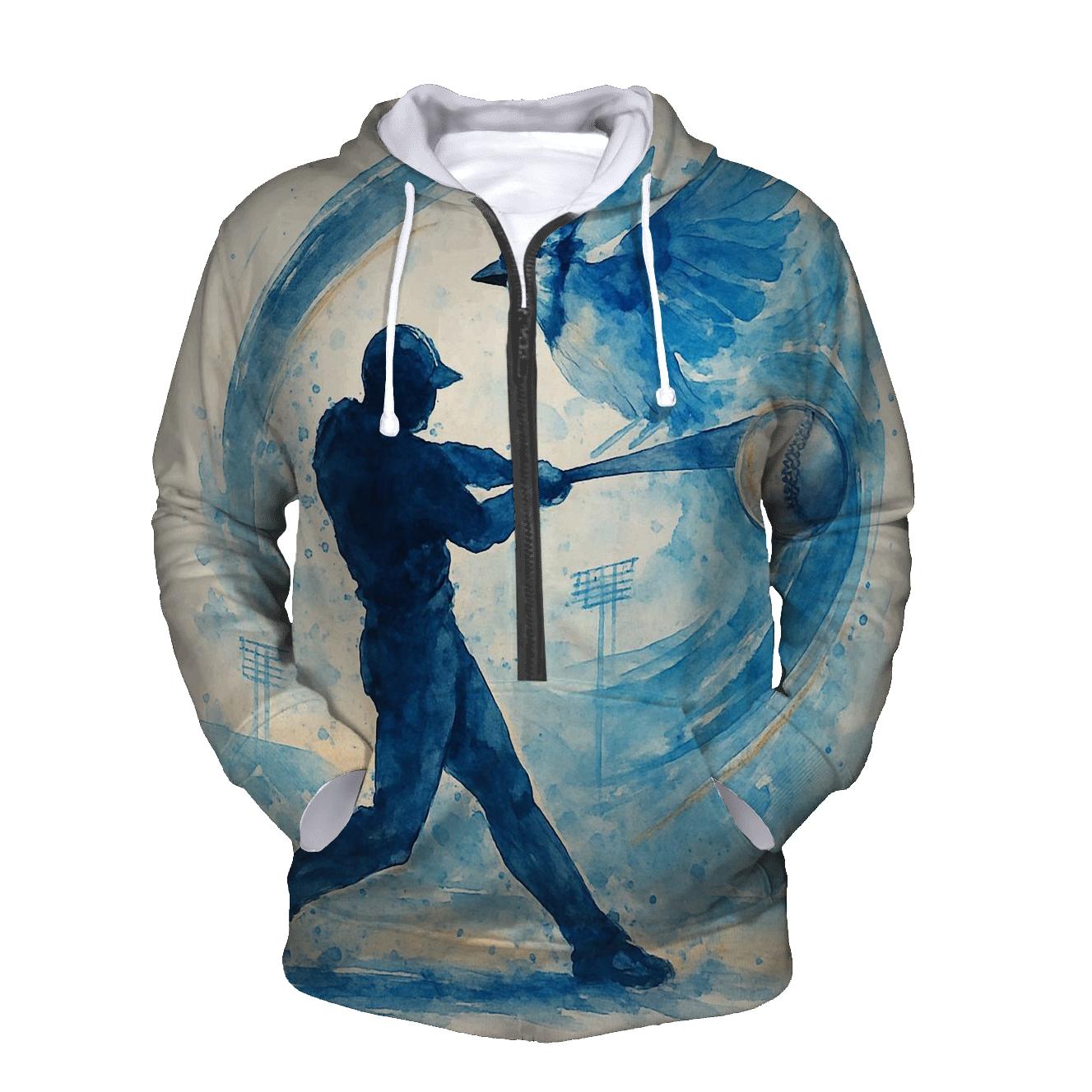 Diamond Skies With Blue Jays Momentum graphic hoodies