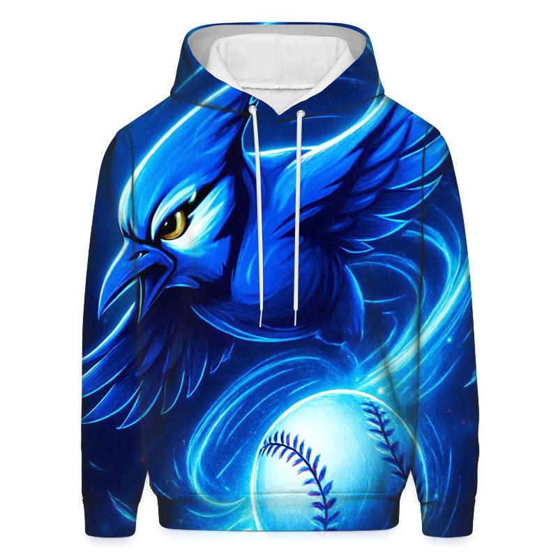 Aurora Fastball Blue Jays Surge graphic hoodies