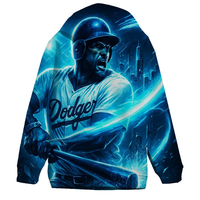 Electric Dugout Thunder Swing graphic hoodies