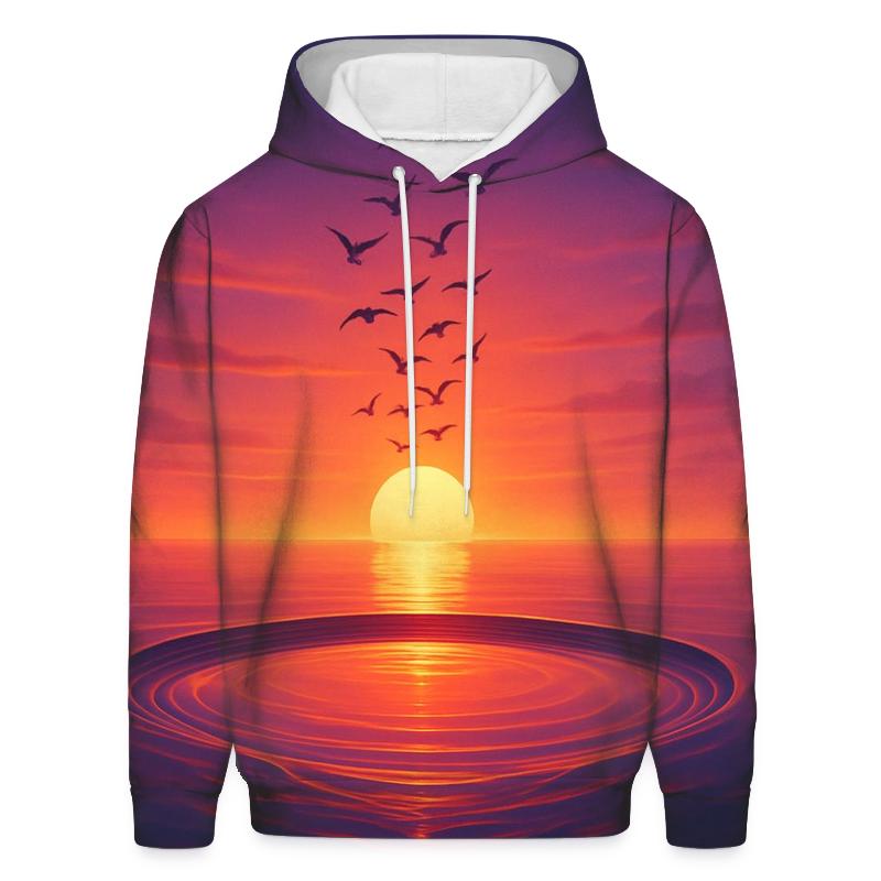 Tideglass Horizon Sanctuary graphic hoodies