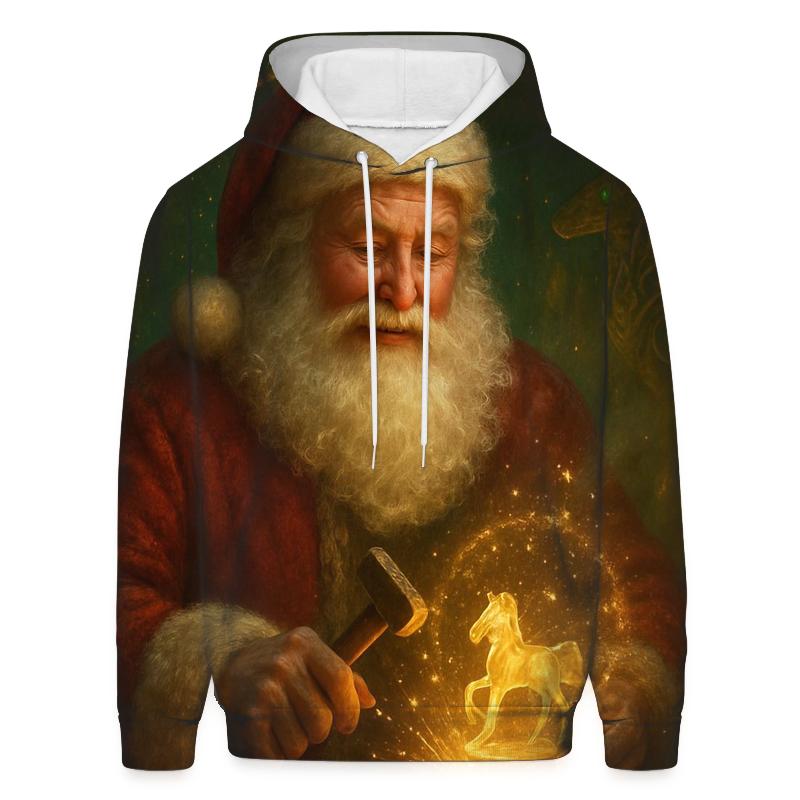 Workshop Starforge Santa With Clockwork Reindeer hoodie trends
