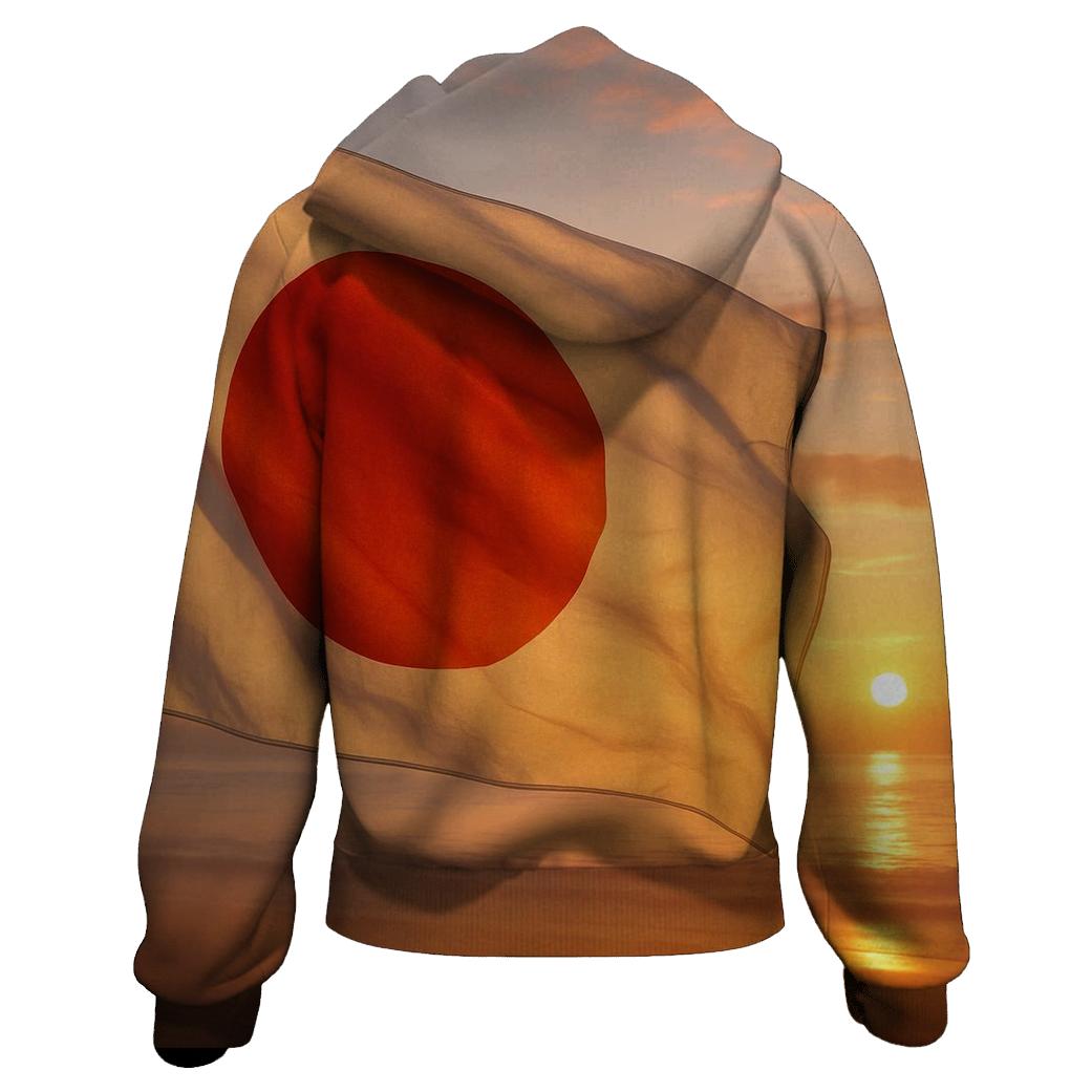 Radiant Japan Dawn Fabric Horizon designer hoodies