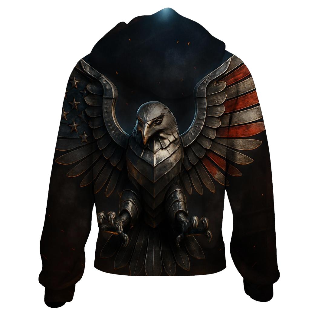 Steel Eagle Flag Foundry designer hoodies