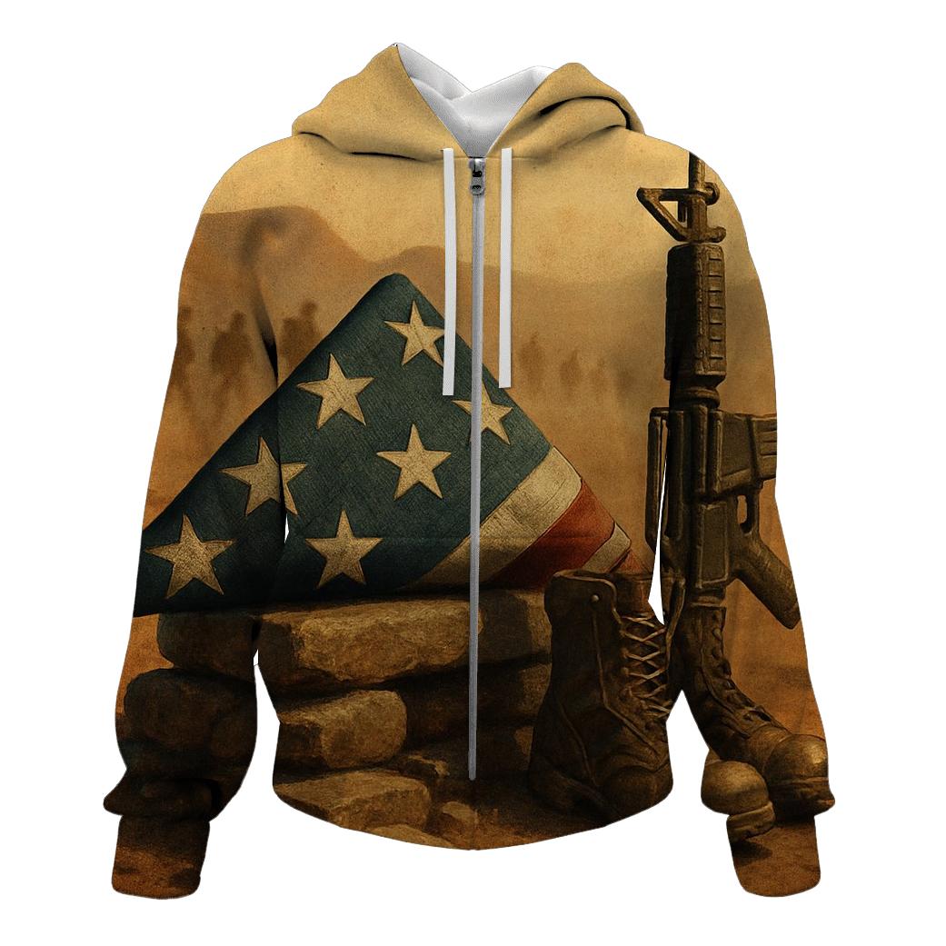 Folding Light Memorial Under Desert Wind hoodie trends