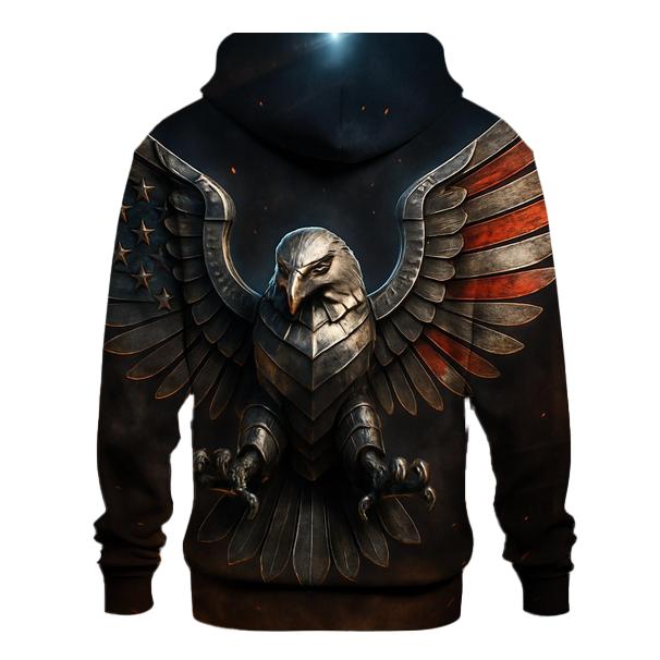 Steel Eagle Flag Foundry hoodies fashion