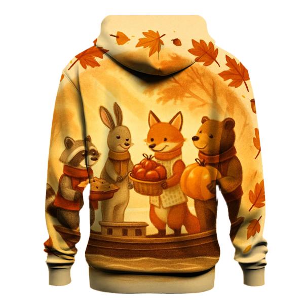 Autumn Riverboat Gratitude Parade lightweight hoodies