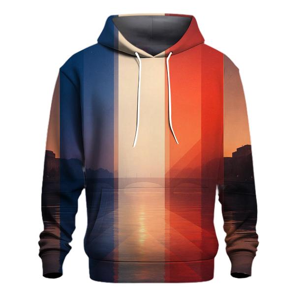 France Geometric Tricolor Skyfall hoodie designs