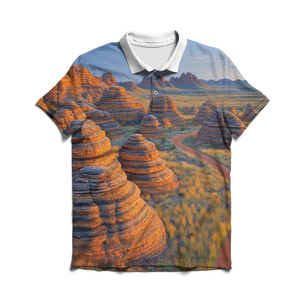 Bungle Bungle Range premium cotton polo shirts