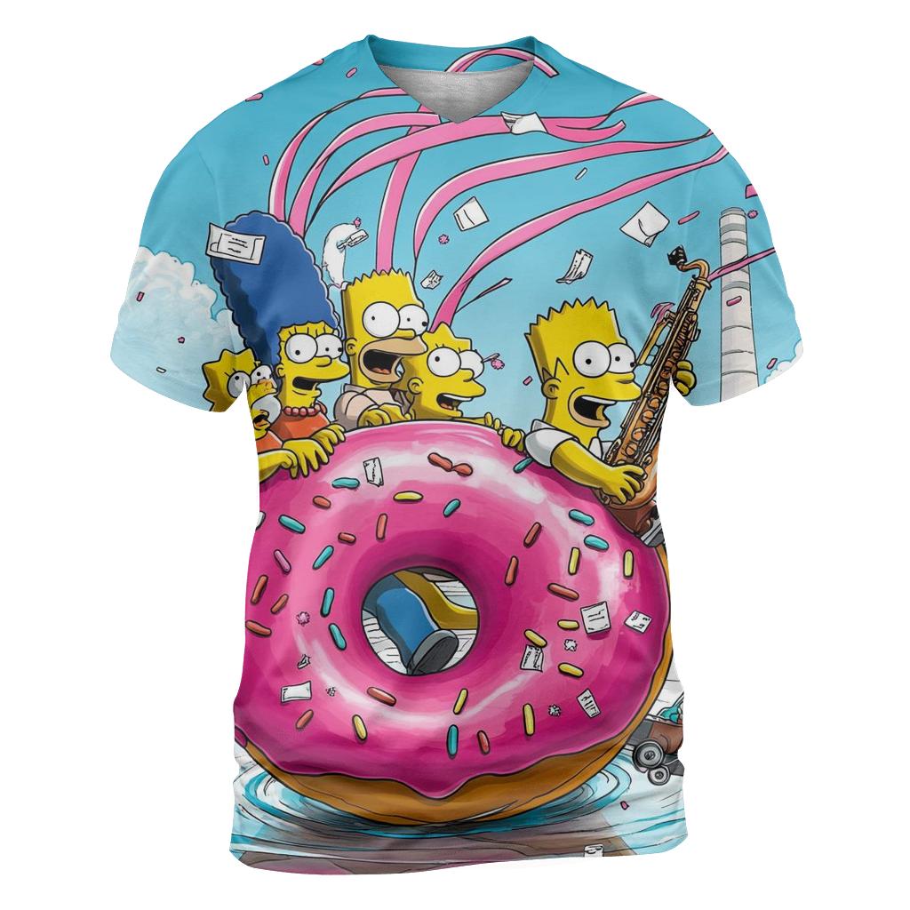 Springfield Vacuum Vortex Parade custom all-over print shirts