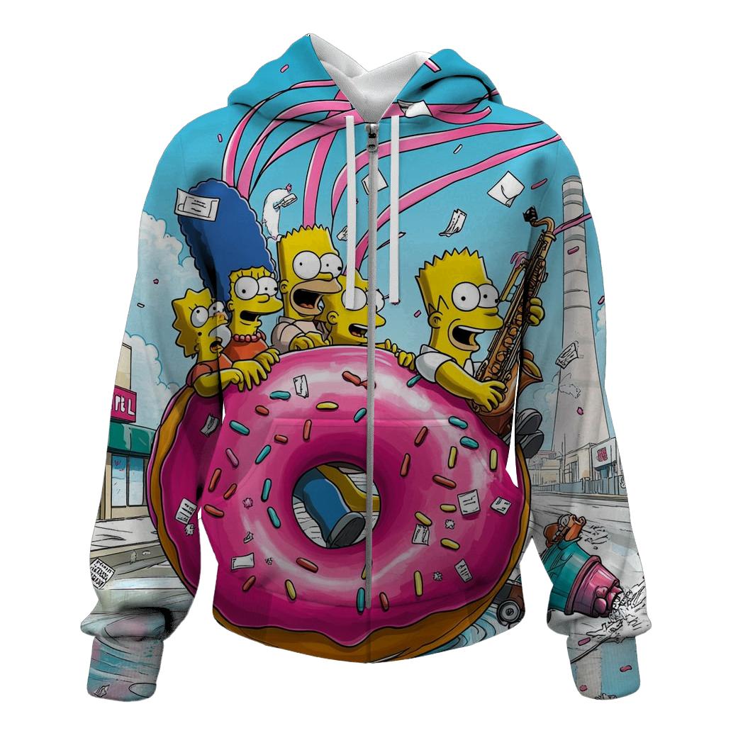 Springfield Vacuum Vortex Parade heavyweight hoodies