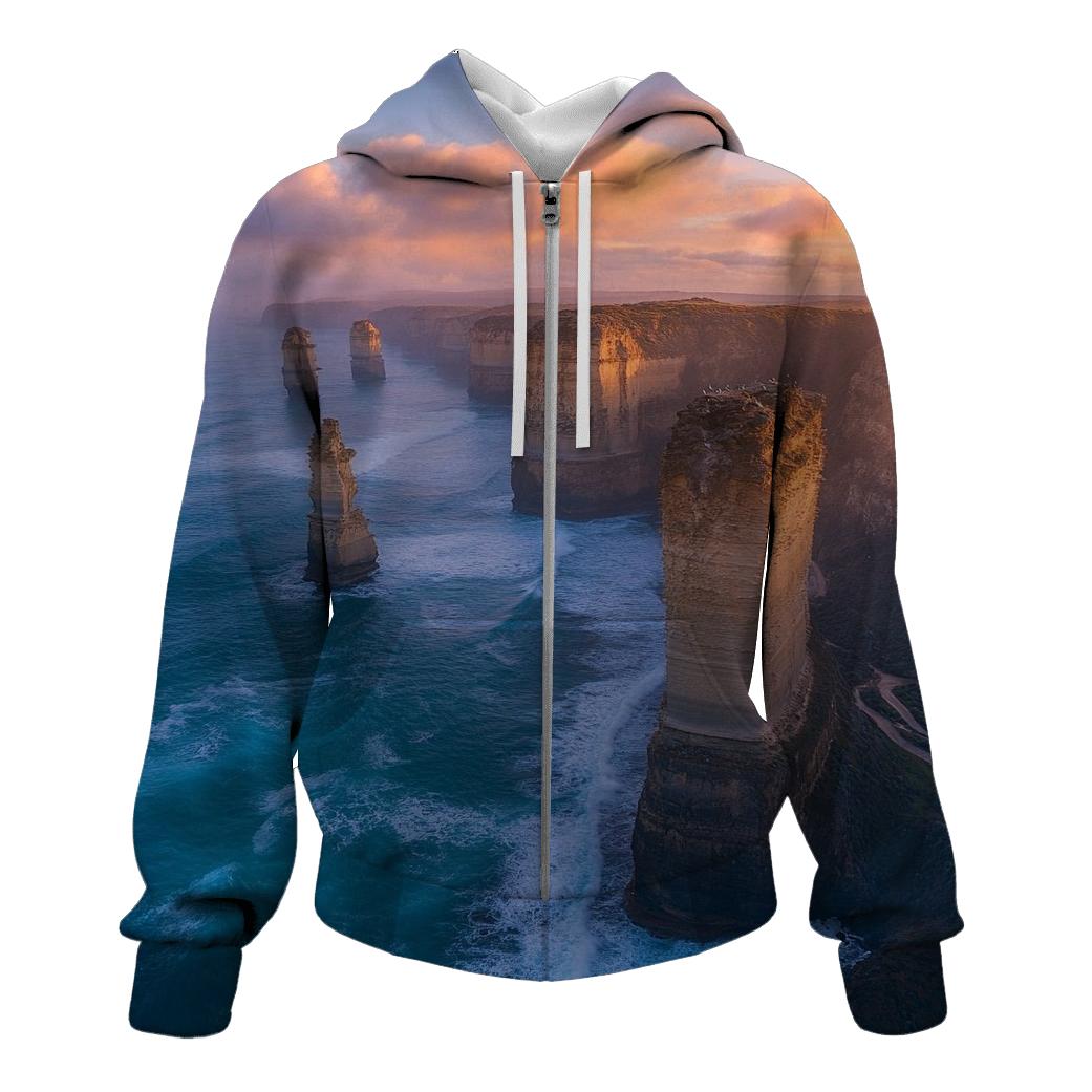Twelve Apostles Coastline graphic hoodies