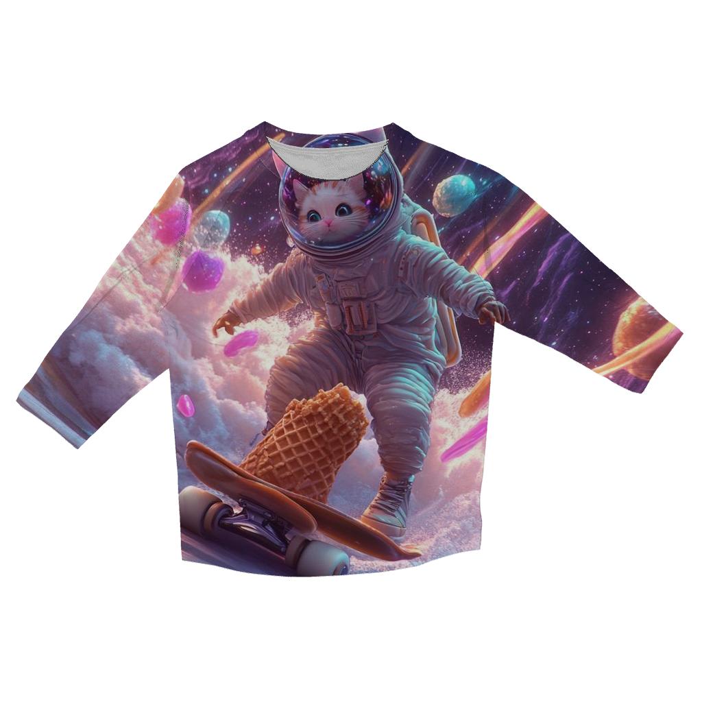 Midnight Mochi Meteor Parade custom 3/4 sleeve shirts