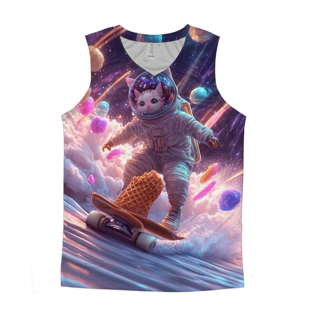 Midnight Mochi Meteor Parade trendy fitted tank tops
