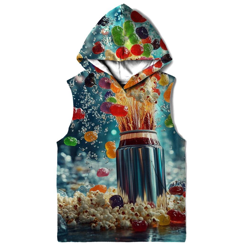 Neon Soda Geyser Candy Carnival hoodie designs