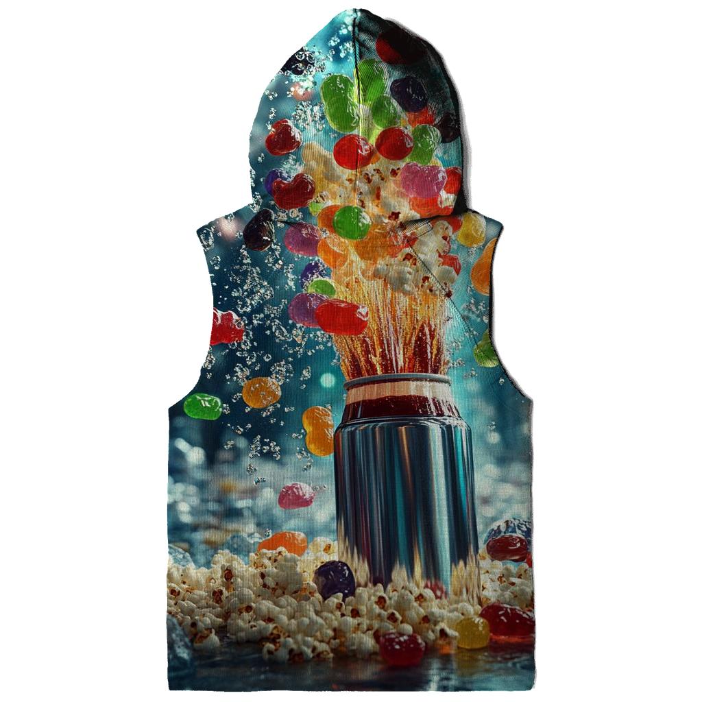 Neon Soda Geyser Candy Carnival hoodie designs