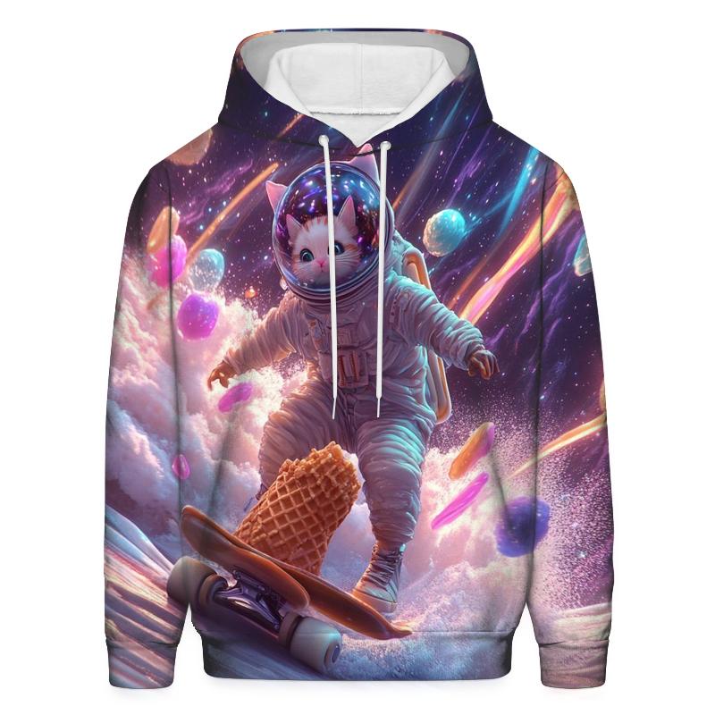 Midnight Mochi Meteor Parade printed hoodies