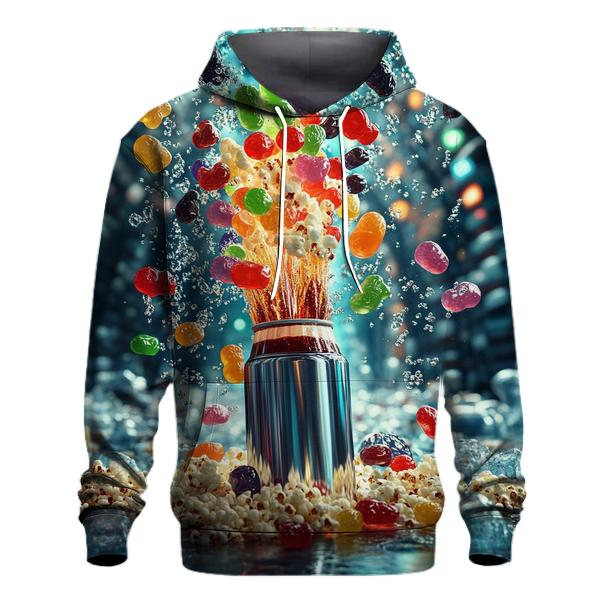 Neon Soda Geyser Candy Carnival lightweight hoodies