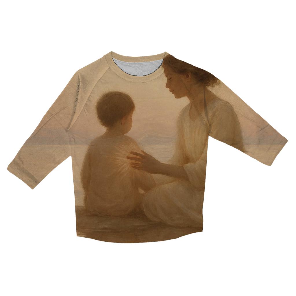 The Quiet Harbor: Where A Child Learns To Be Brave casual three quarter sleeve shirts