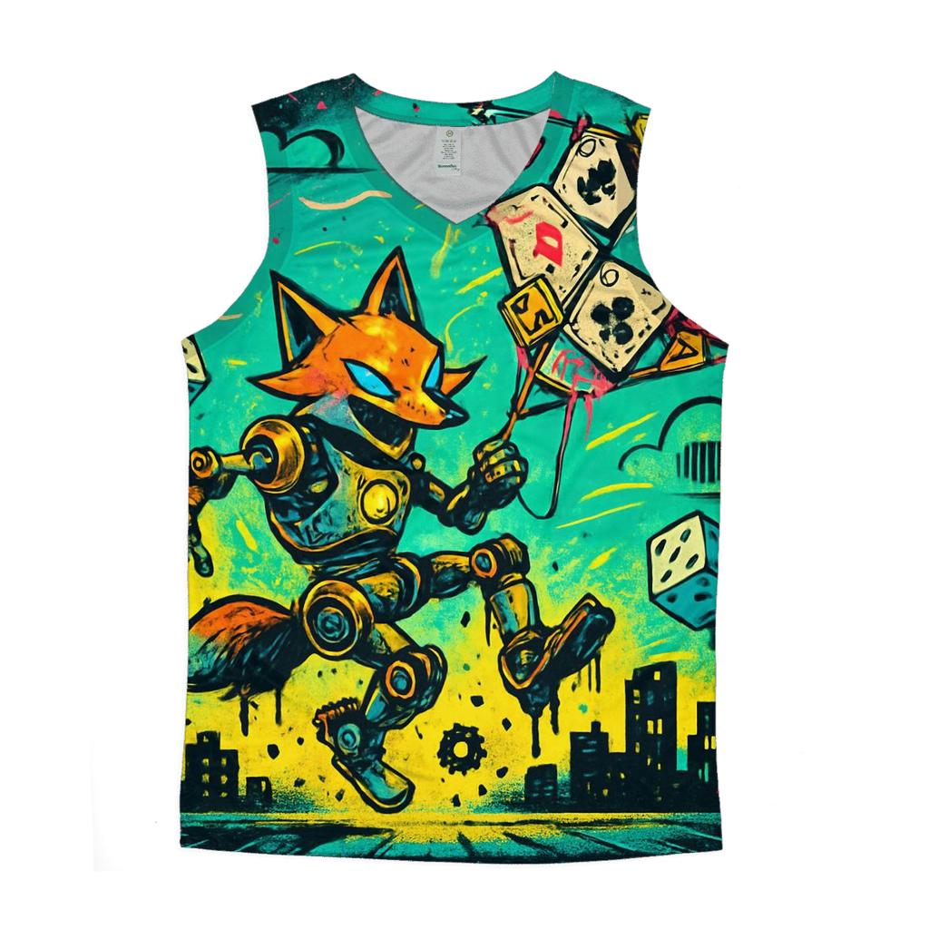 Clockwork Kite Parade stylish racerback tanks