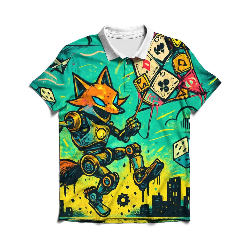 Clockwork Kite Parade branded logo polo shirts
