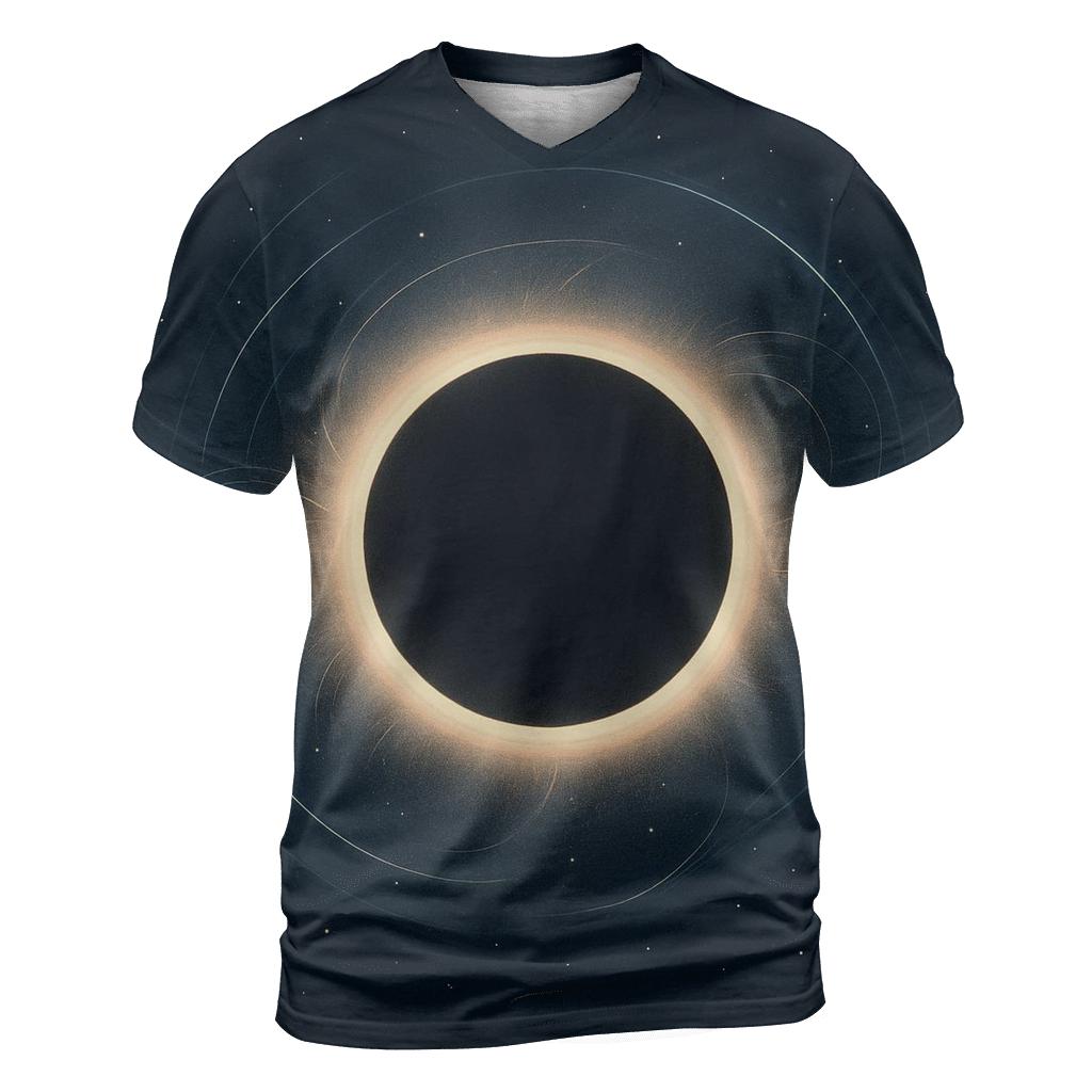 Lensing Arc Eclipse Veil designer pattern shirts