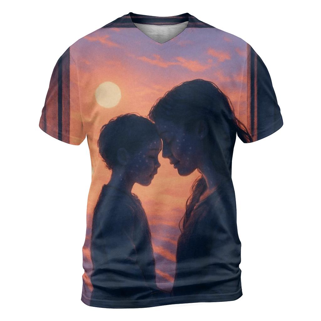 The Second Sunrise: A Mothers Love That Restarts The World statement graphic shirts
