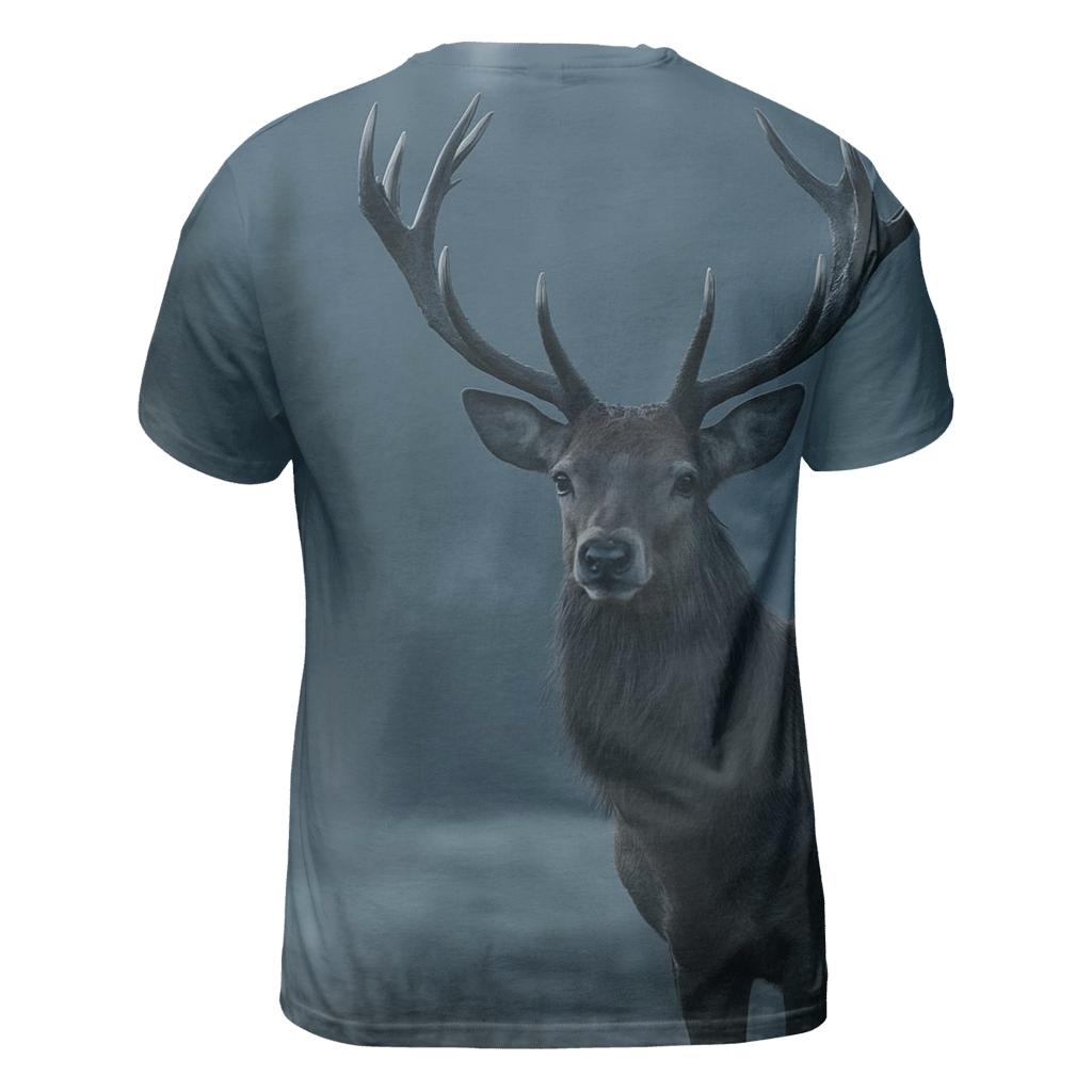 Mist Edge Stag Red Deer personalized full print shirts