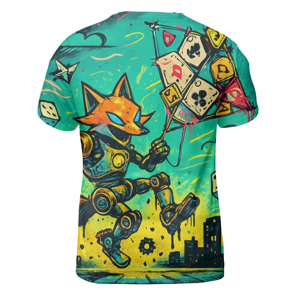 Clockwork Kite Parade designer pattern shirts