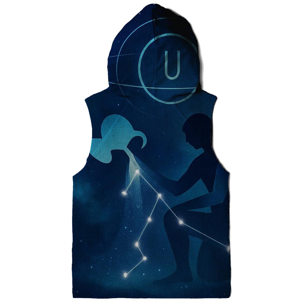 Aquarius Uranus Retrograde Star Pourer hoodie styles