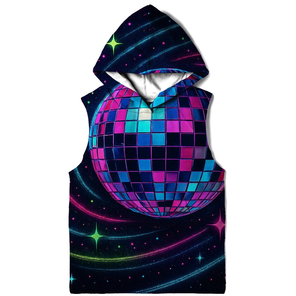 Neon Disco Orbital designer hoodies