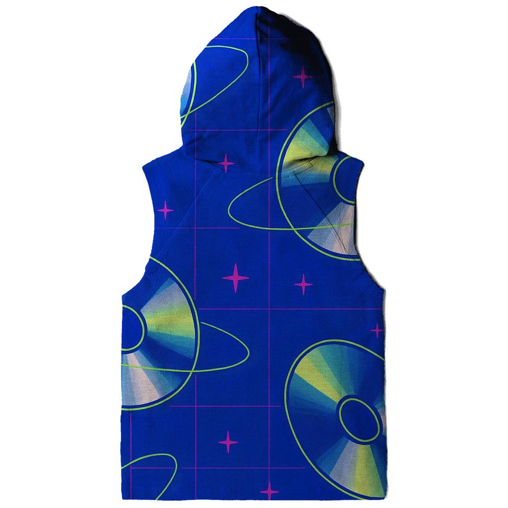 Laser Disc Orbit Pattern hoodie styles