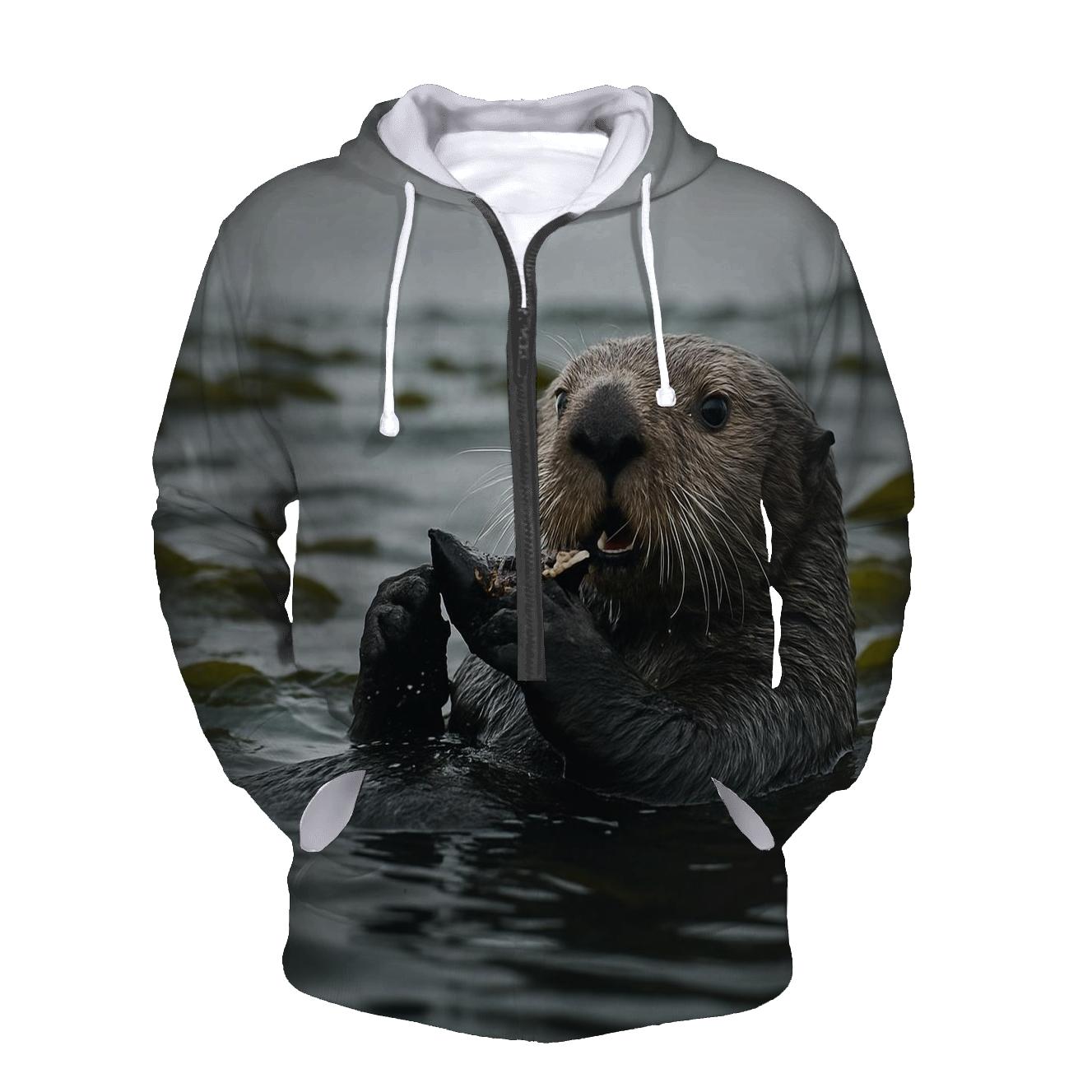 Tidepool Sentinel Sea Otter designer hoodies