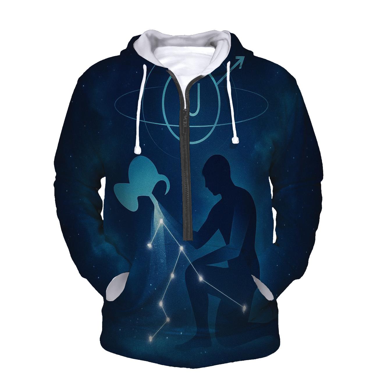 Aquarius Uranus Retrograde Star Pourer hoodies fashion