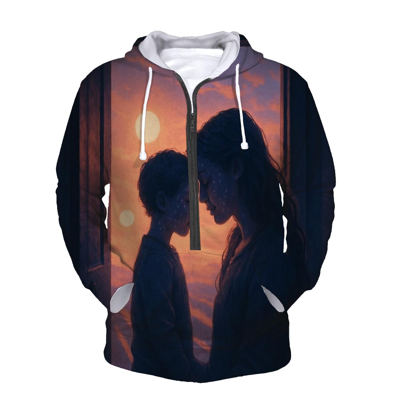 The Second Sunrise: A Mothers Love That Restarts The World heavyweight hoodies