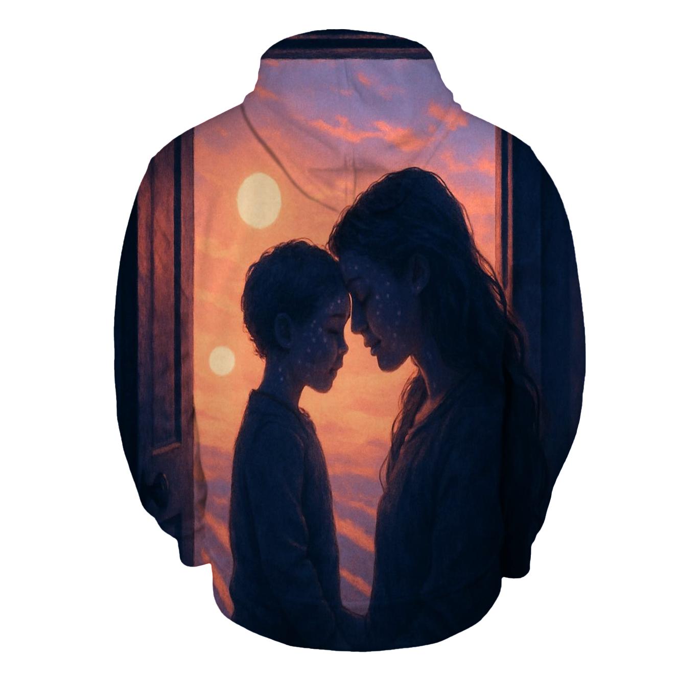 The Second Sunrise: A Mothers Love That Restarts The World heavyweight hoodies