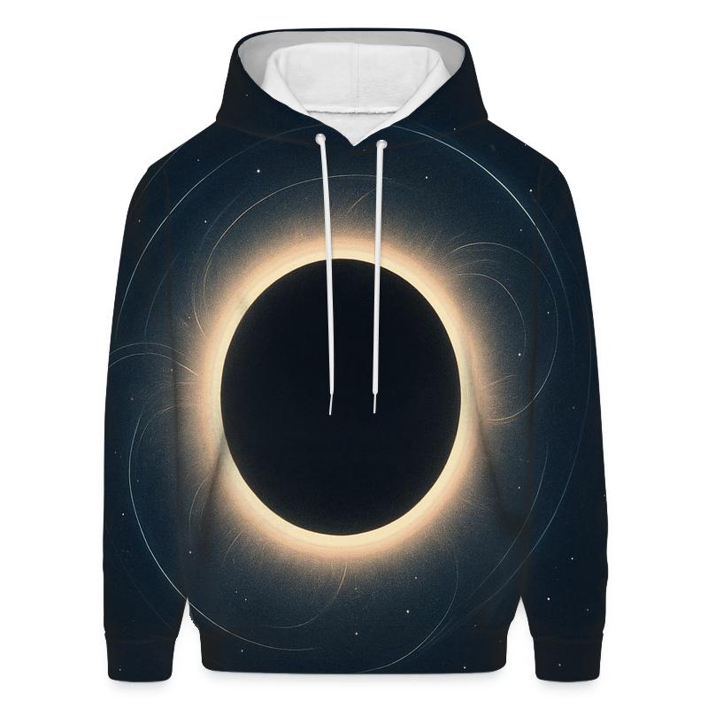 Lensing Arc Eclipse Veil embroidered hoodies