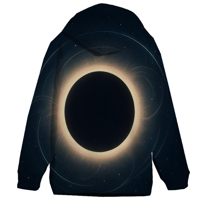 Lensing Arc Eclipse Veil embroidered hoodies
