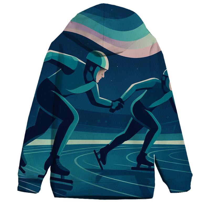 Aurora Ice Sprint Relay designer hoodies