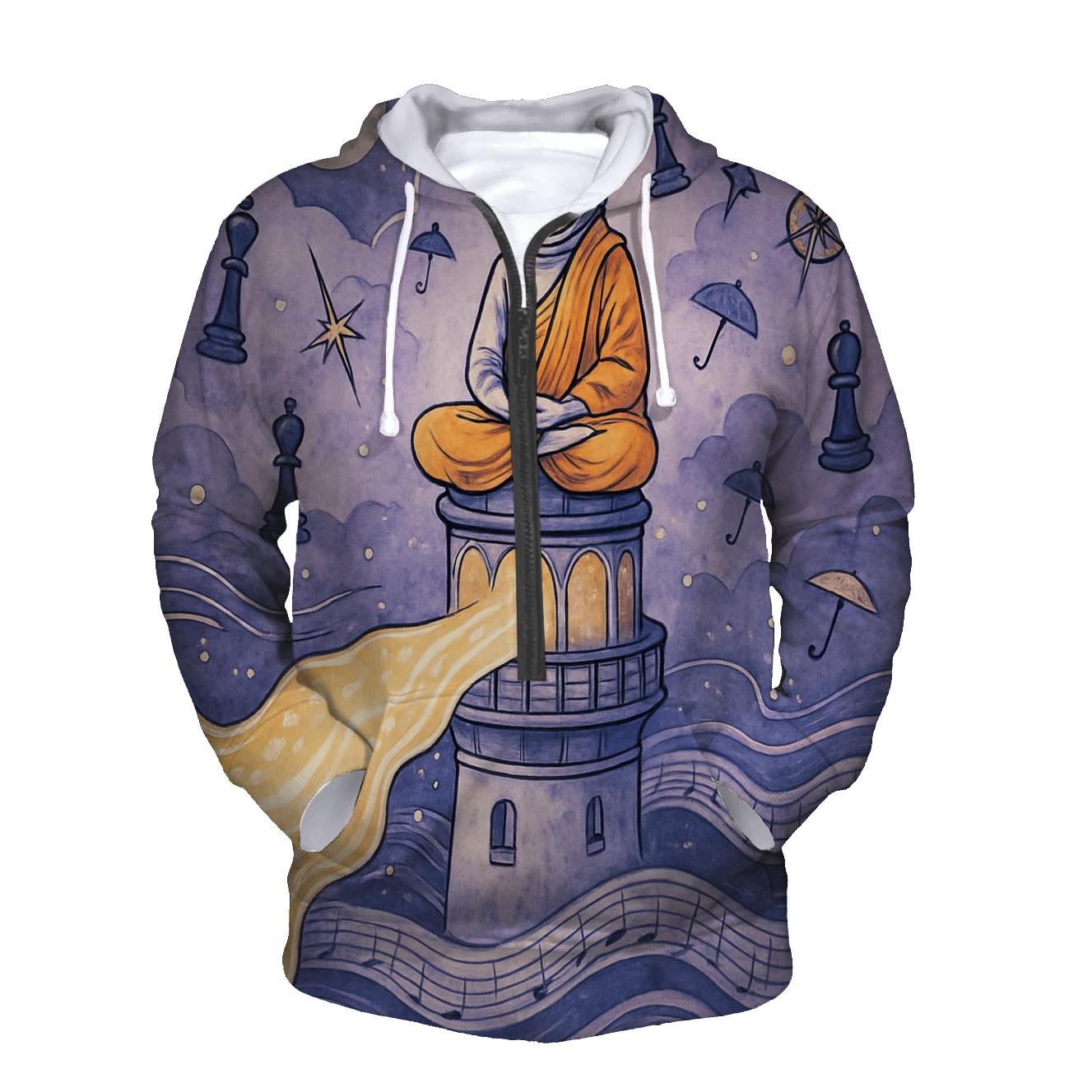 Lighthouse Of Liquid Starlight custom hoodies