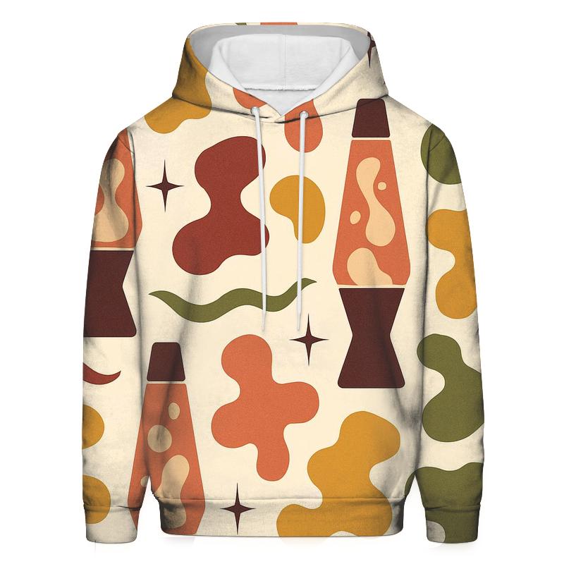 Groovy Lava Lamp Lounge Pattern hoodie styles