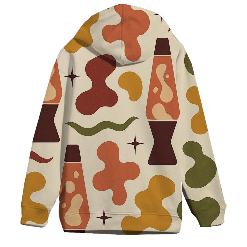 Groovy Lava Lamp Lounge Pattern hoodie styles