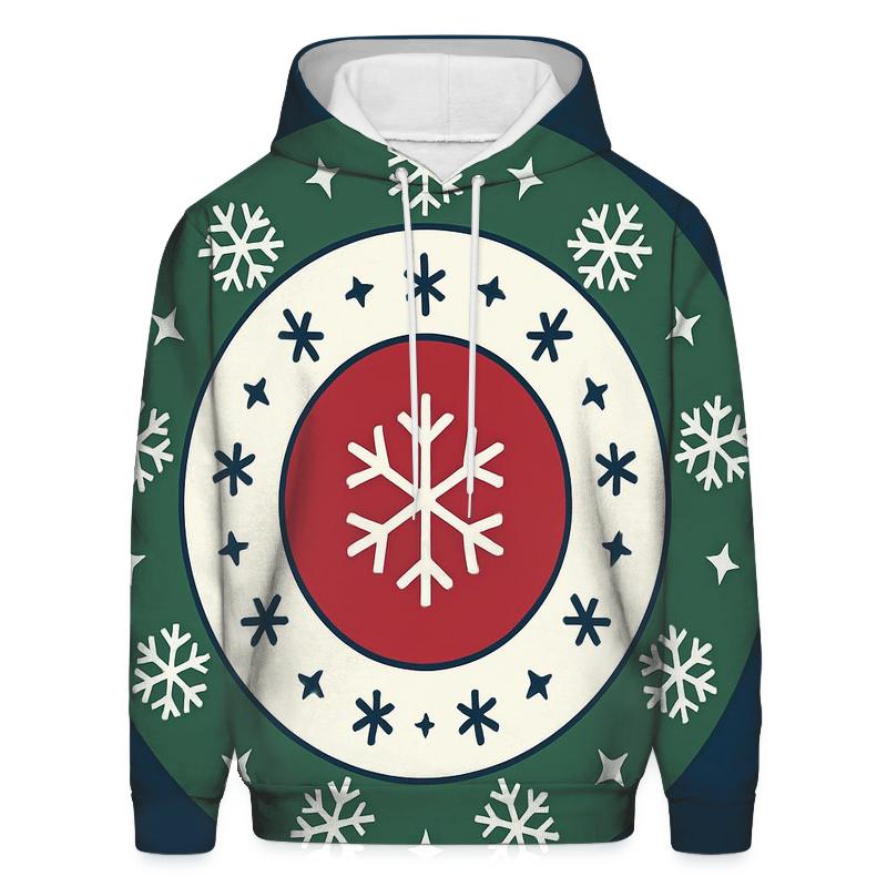 Snowflake Orbit Ornament Rings hoodie trends