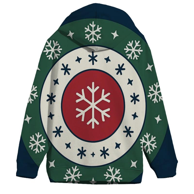 Snowflake Orbit Ornament Rings hoodie trends