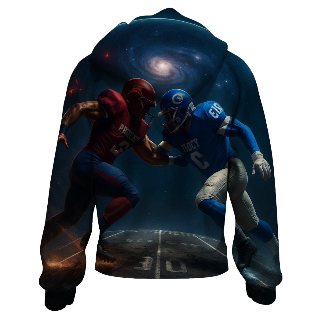 Asteroid Gridiron Clash Braves Versus Cubs hoodies fashion
