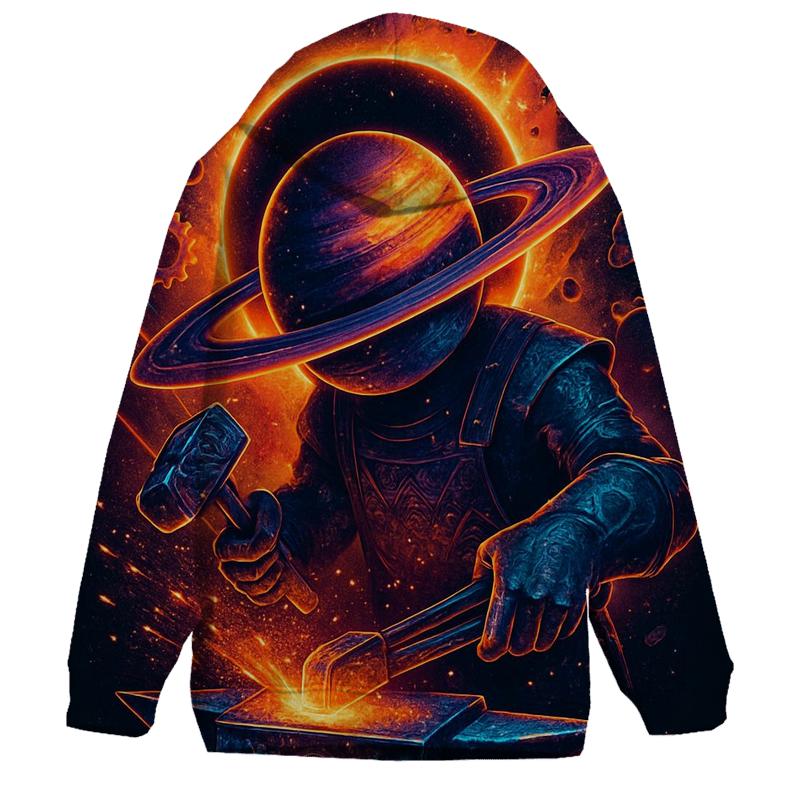 Clockwork Eclipse Forge pullover hoodies