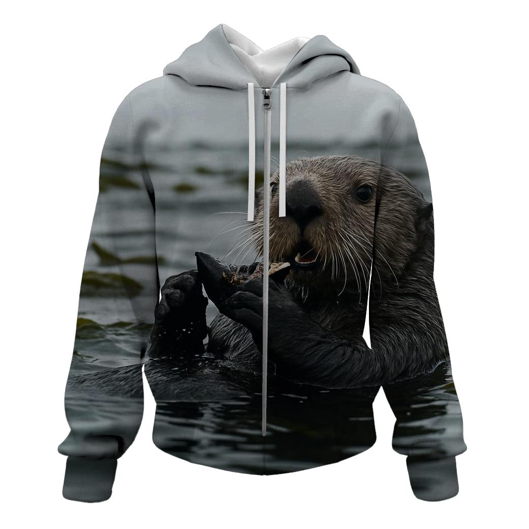 Tidepool Sentinel Sea Otter custom hoodies