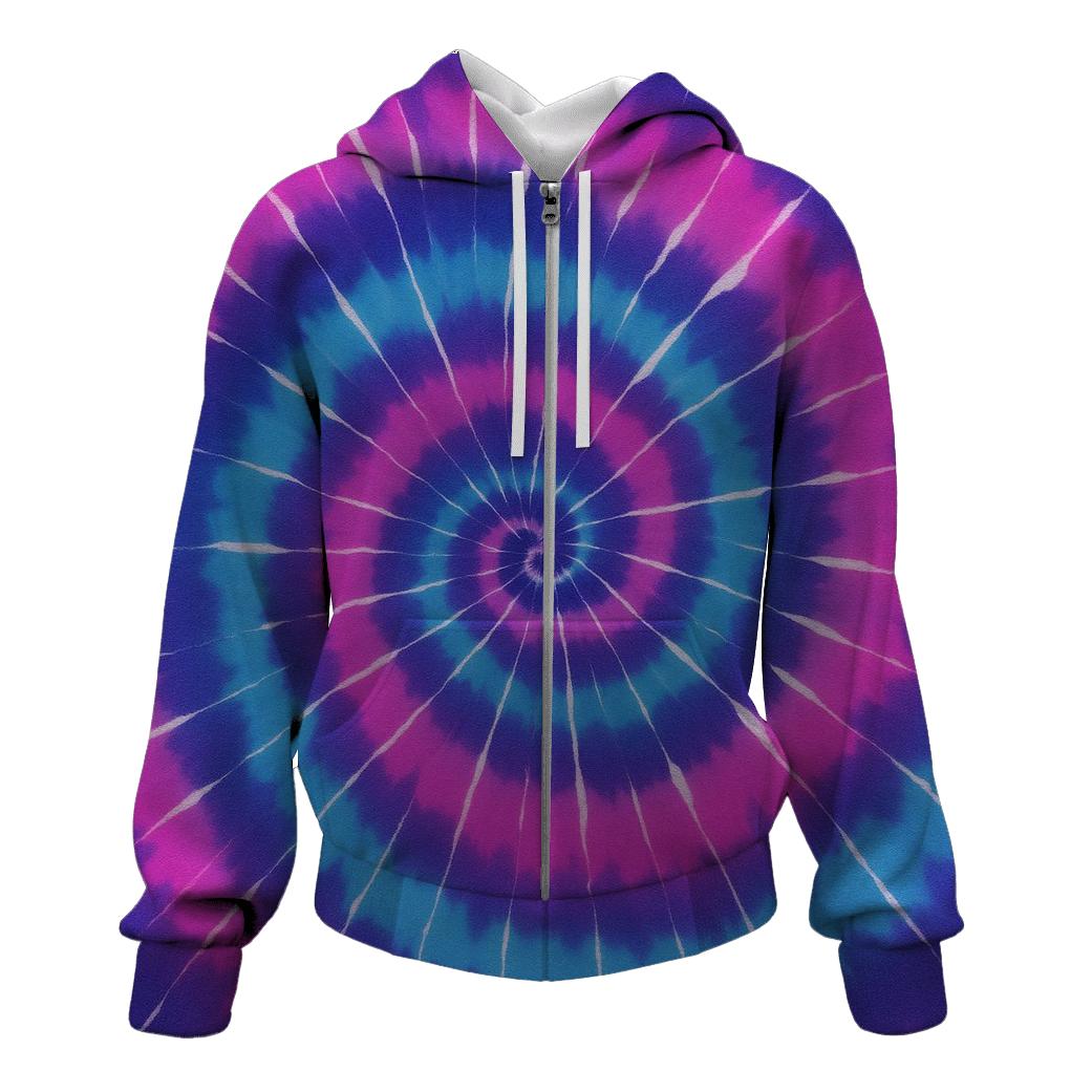 Nebula Spiral Overdye Whirlpool hoodie styles